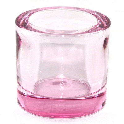 Heavy Glass Tealight Holder