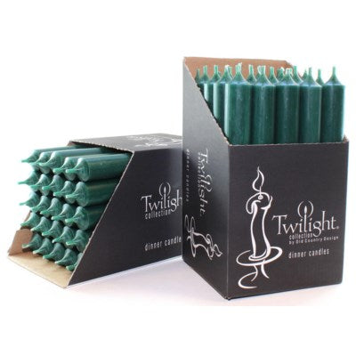 Twilight 7" Unscented Candles - all colours