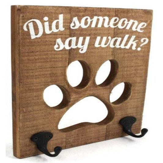 Dog paws leash holder