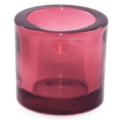 Heavy Glass Tealight Holder