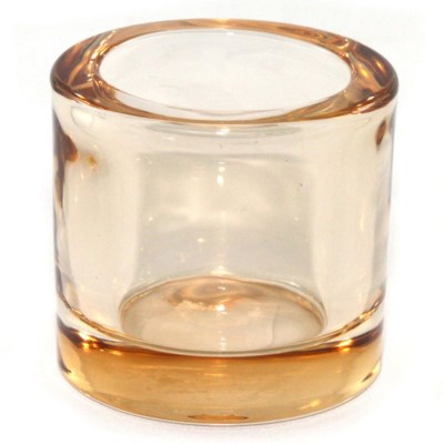 Heavy Glass Tealight Holder