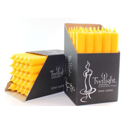 Twilight 7" Unscented Candles - all colours