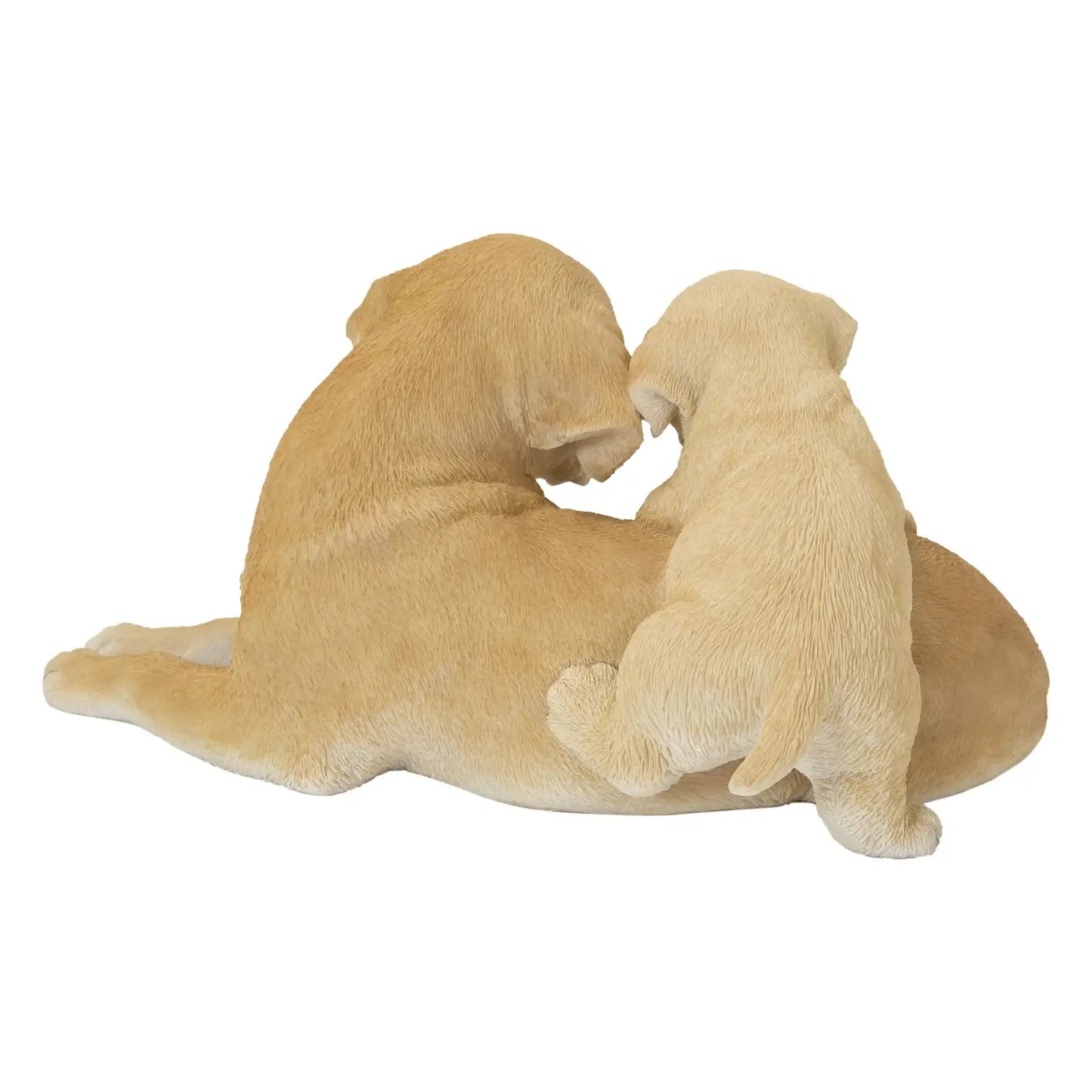 Yellow Labrador -  Mother & Pup