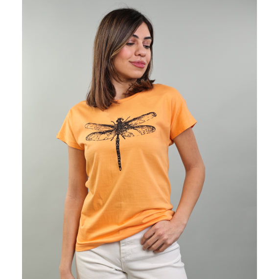 T-Shirt W/Dragonfly