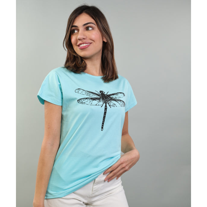 T-Shirt W/Dragonfly