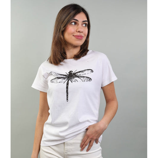 T-Shirt W/Dragonfly