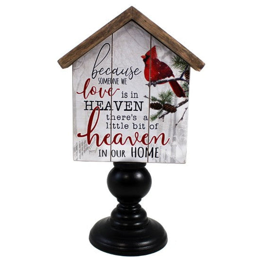 Cardinal Sign On Stand