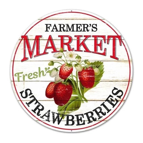 Farmers Market - Fresh Strawberries