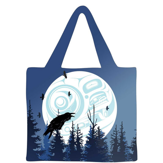 Indigenous Product - Shopping Bag "Raven Moon"