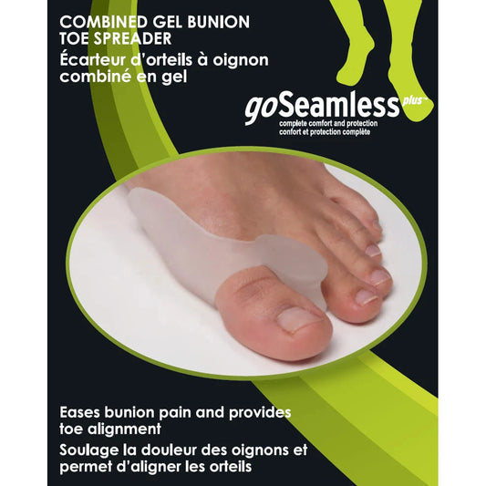 Combined Gel Bunion Toe Spreader