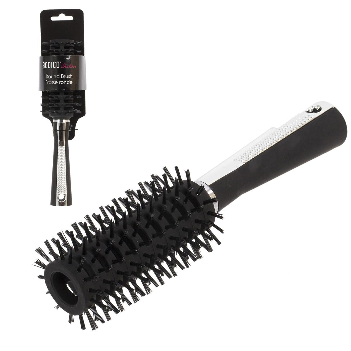 Vented round brush